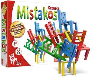 Mistakos KRZESŁA (wersja 4-osobowa) - gra zręcznościowa