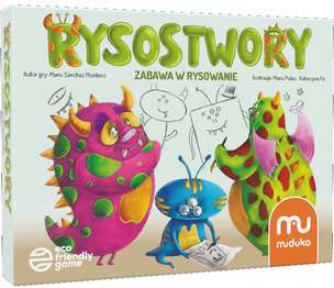 Rysostwory. Zabawa w rysowanie - gra karciana