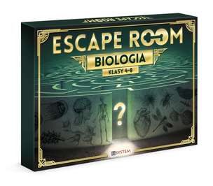 ESCAPE ROOM Biologia klasy 4-8 - scenariusze zajęć z grą edukacyjną