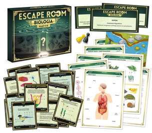 ESCAPE ROOM Biologia klasy 4-8 - scenariusze zajęć z grą edukacyjną