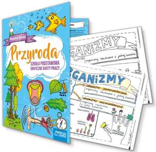 Sketchnotki. Przyroda szkoła podstawowa - graficzne karty pracy