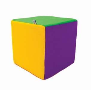 Kostka edukacyjna welurowa Akson 20 cm