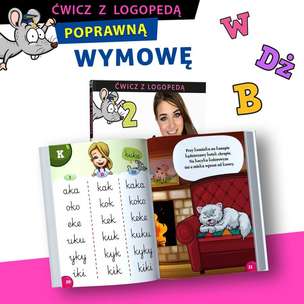 Ćwicz z logopedą 2. Rymowanki logopedyczne. Utrwalanie głosek