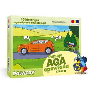Historyjki obrazkowe. Papuga Aga Opowiada. Część 10 - Pojazdy