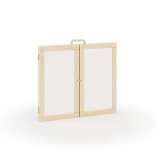 Lustro logopedyczne tryptyk - zamykane