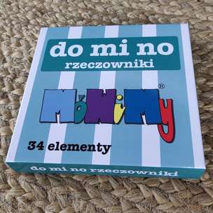 MóWiMy. Karty Domino rzeczowniki  – gra logopedyczna