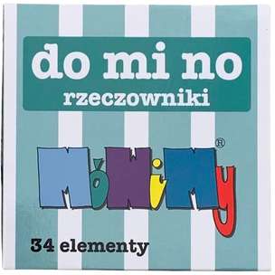 MóWiMy. Karty Domino rzeczowniki  – gra logopedyczna