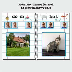 MóWiMy. Zeszyty ćwiczeń do rozwoju mowy. Część 1, 2, 3 - ZESTAW