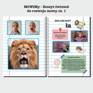 MóWiMy. Zeszyty ćwiczeń do rozwoju mowy. Część 1, 2, 3 - ZESTAW
