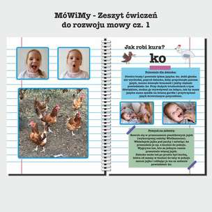 MóWiMy. Zeszyty ćwiczeń do rozwoju mowy. Część 1, 2, 3 - ZESTAW