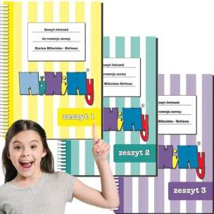MóWiMy. Zeszyty ćwiczeń do rozwoju mowy. Część 1, 2, 3 - ZESTAW