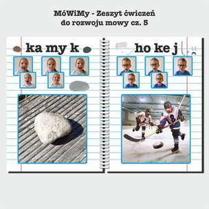 MóWiMy. Zeszyty ćwiczeń do rozwoju mowy. Część 1, 2, 3, 4, 5, 6 - ZESTAW