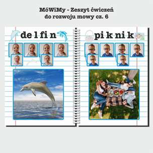 MóWiMy. Zeszyty ćwiczeń do rozwoju mowy. Część 1, 2, 3, 4, 5, 6 - ZESTAW