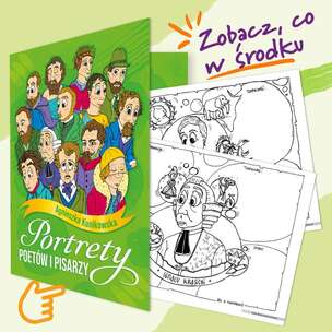 Portrety poetów i pisarzy - graficzne karty pracy
