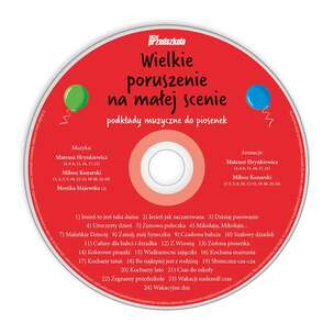 Wielkie poruszenie na małej scenie. Zbiór scenariuszy przedstawień przedszkolnych na różne okazje (książka + 2 płyty CD)