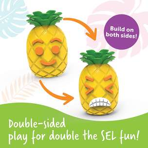 Zabawka Ananas do nauki emocji - zabawka edukacyjna
