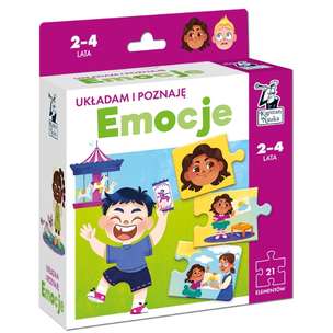 Kapitan Nauka. Układam i poznaję. Emocje - puzzle