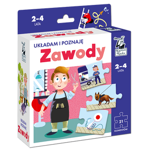 Kapitan Nauka. Układam i poznaję Zawody - puzzle