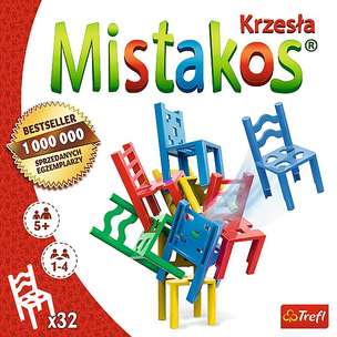 Mistakos KRZESŁA (wersja 4-osobowa) - gra zręcznościowa