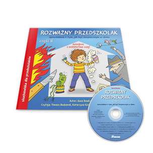Słuchowiska dla przedszkolaków. Rozważny przedszkolak cz. 2 - audiobook CD z konspektami zajęć