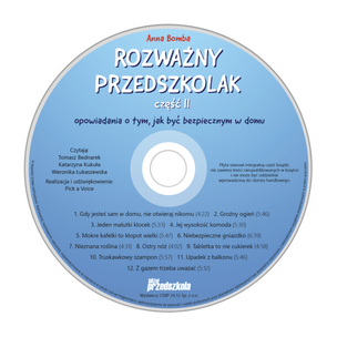 Słuchowiska dla przedszkolaków. Rozważny przedszkolak cz. 2 - audiobook CD z konspektami zajęć