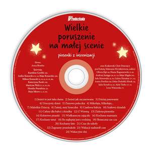 Wielkie poruszenie na małej scenie. Zbiór scenariuszy przedstawień przedszkolnych na różne okazje (książka + 2 płyty CD)