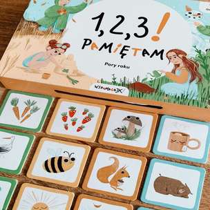 Wspomagajki 1,2,3! Pamiętam Pory roku - gra pamięciowa memory