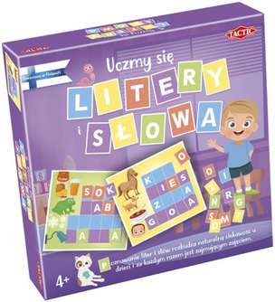 Uczmy się. Litery i słowa - zestaw gier edukacyjnych