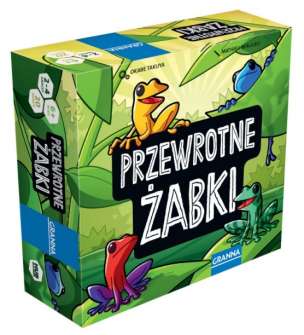 Przewrotne żabki - gra logiczna 