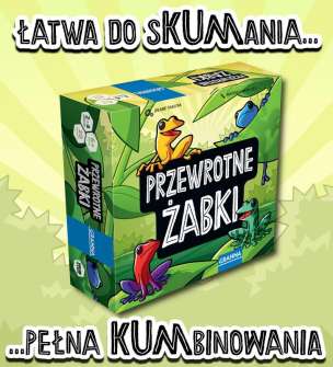Przewrotne żabki - gra logiczna 