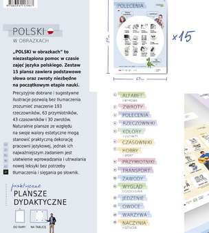 Polski w obrazkach 1. Praktyczne plansze dydaktyczne