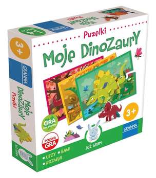 Już gram. Moje dinozaury - puzzle