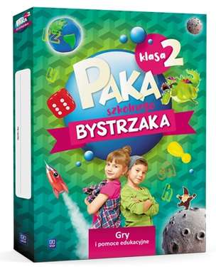 Paka szkolnego bystrzaka. Gry i pomoce edukacyjne. Klasa 2