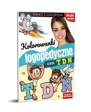 Ćwicz z logopedą. Kolorowanki logopedyczne. Głoski Ś Ź Ć DŹ (1)