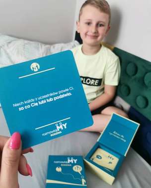 rozmawiaj.MY Rodzina. PYTANIA - karty z pytaniami dla całej rodziny