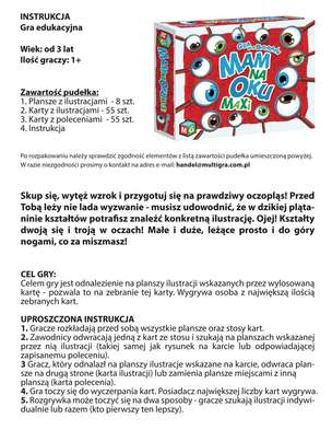 Mam na oku maxi - gra dla bystrzaków