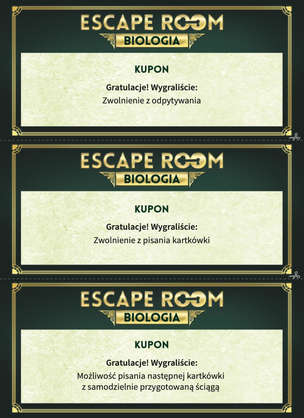 ESCAPE ROOM Biologia klasy 4-8 - gra edukacyjna do prowadzenia lekcji biologii