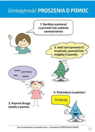 Trening umiejętności emocjonalnych i społecznych dzieci. Karty terapeutyczne i karty pracy