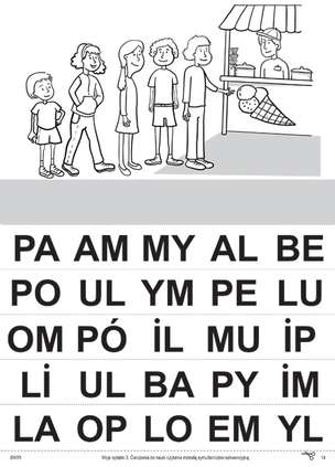 Moje sylabki - wczesna nauka czytania metodą symultaniczno-sekwencyjną. Zestaw 3 (nowe wydanie)