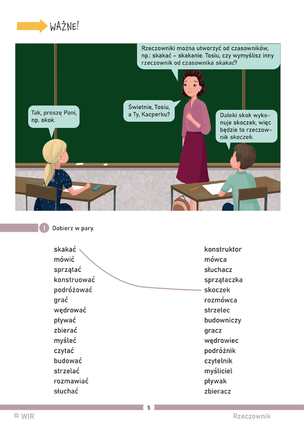 Mój język polski. Ćwiczenia z gramatyki dla dzieci z zaburzeniami komunikacji językowej. Część 3