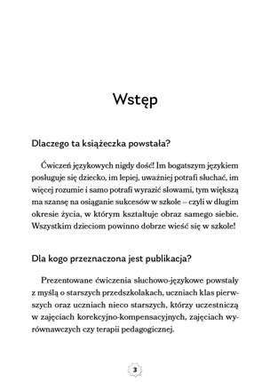 Fraszki, a w nich szum i trzask. Ćwiczenia słuchowo-językowe dla 5-8-latków