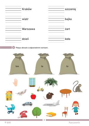 Mój język polski. Ćwiczenia z gramatyki dla dzieci z zaburzeniami komunikacji językowej. Część 2