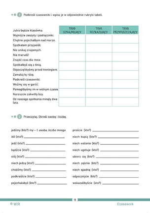 Mój język polski. Ćwiczenia z gramatyki dla dzieci z zaburzeniami komunikacji językowej. Część 4