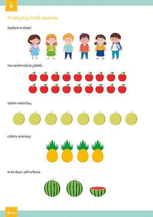 Pankratek podpowiada, ile czegoś przypada. Dzielenie i ułamki w klasach 4-6