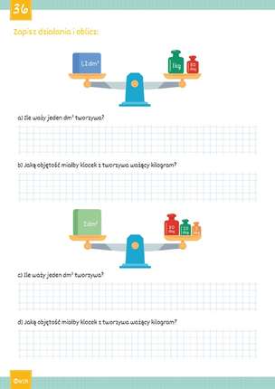 Pankratek podpowiada, ile czegoś przypada. Dzielenie i ułamki w klasach 4-6