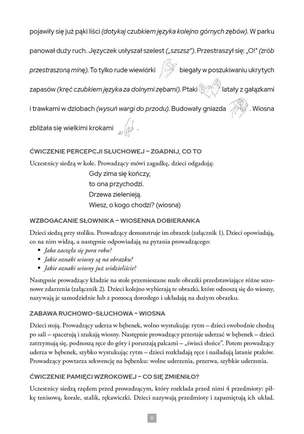 Języczek-Podróżniczek i cztery pory roku. WIOSNA. Scenariusze grupowych zajęć logopedycznych dla dzieci cztero- i pięcioletnich (1)