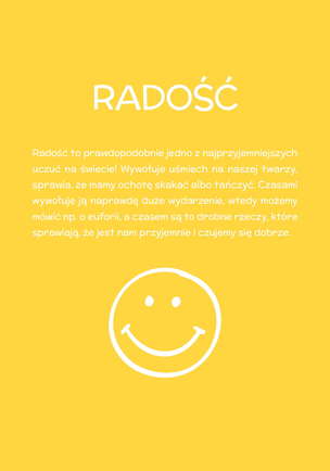 Kolorowanki z emocjami. Radość i smutek