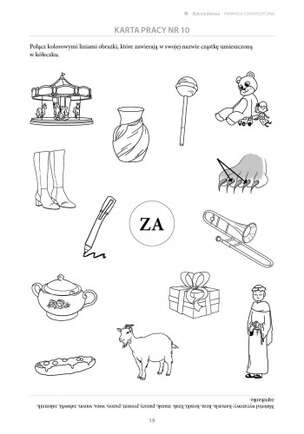 Mównica logopedyczna. Zebra z Zelowa. Utrwalanie głoski Z