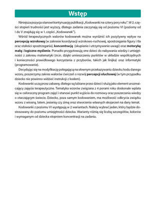 Kodowanki na cztery pory roku. Część 2