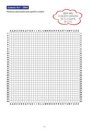 Kodowanki na cztery pory roku. Część 2